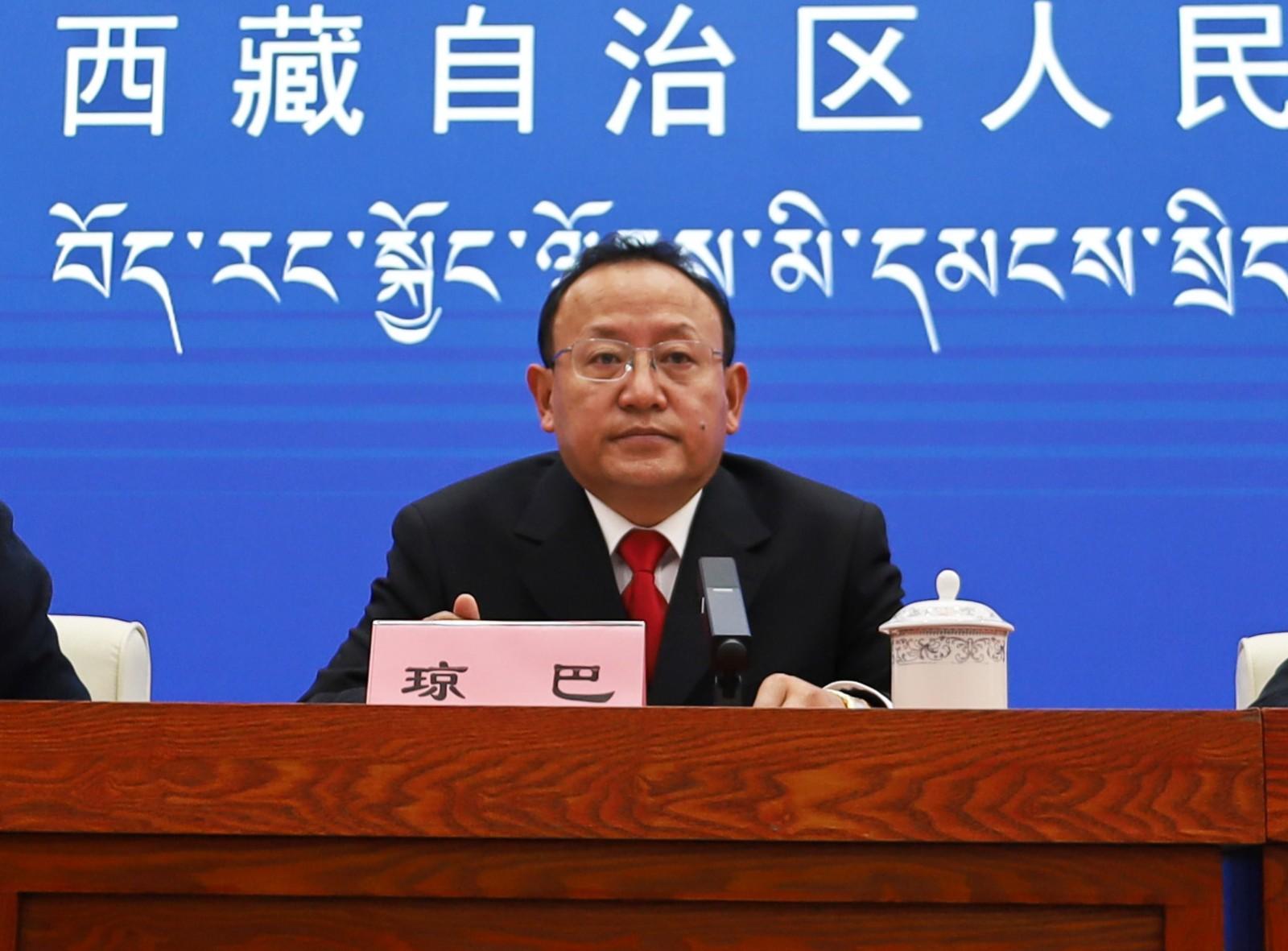 發(fā)言人：西藏自治區(qū)高級人民法院二級高級法官 瓊巴.jpg